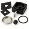 marketcaffe Kit Assistenza Completo per Didiesse Frog | Portacialda con Beccuccio + Dado + Filtro Inox + Guarnizione + 2 spessori | Manutenzione Macchina da Caffè a Cialde-