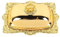 Luocute Burriera Vintage Europea, Porta Caramelle Dorato, Porta Caramelle in Metallo in Stile Nordico, Contenitore per Burro Multifunzionale Rettangolare