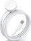 Cargador para Apple Watch, Base de Carga Cargador Reloj, Magnético, Cargadores Carga Rápida Portátil con USB C Cable 1M, para Watch Series 10/9/8/7/6/5/4/3/2/1/Ultra/SE Ultra, Blanco