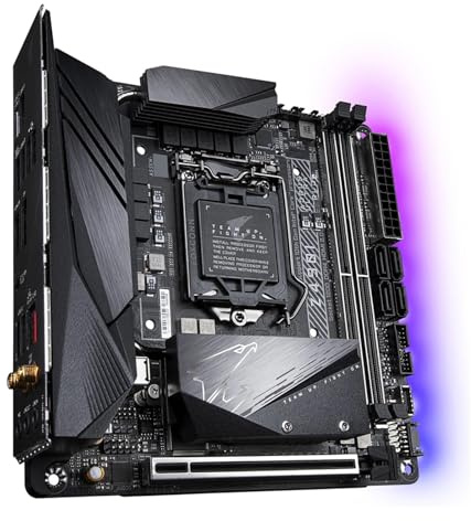 Fit For GIGABYTE Z490I AORUS ULTRA Motherboard LGA1700 Support I9-11900KF 10900K I7-11700F I5-11400F 10400F I3-10100F CPU DDR5 M.2 HDMI computer motherboards
