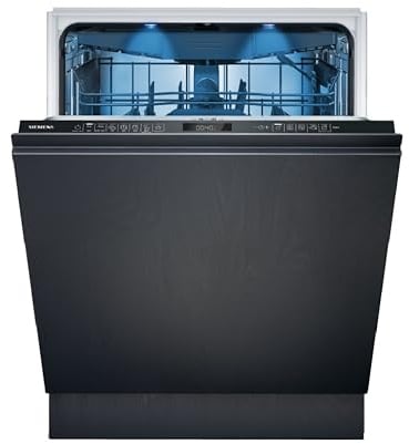 Siemens iQ500 Smarter Vollintegrierter Geschirrspüler 60 cm SN95EX22CE | Made in Germany, automatische Türöffnung für beschleunigtes Trocknen, flexible Körbe, verlässlicher aquaStop Schutz