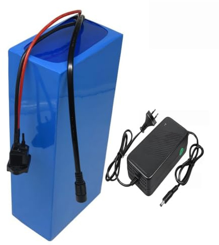 48V 12Ah Ebike Lithium Battery, Waterproof Lithium-Ion Battery for Electric Scooter Go-Kart, Rechargeable Battery with Charger 48V 12Ah,T+SM
