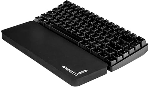 GRIFITI Fat Wrist Pad 14 x 2.5 x 0.7 Ergonomic Gaming Wrist Rest Support Without Tenkeyless Keyboard - Carpal Tunnel Desk Keyboard Rest Accessories