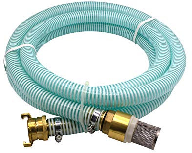 VARIOSAN Saugschlauch-Garnitur 11749, 1, 7 m, Spiralschlauch, Fußventil, Saugkupplung