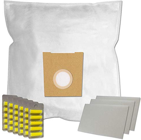 Set 30 Sacs Aspirateur + 30 Parfums + 3 Filtres pour Bosch BGL 8334 Perfectionist Pro Silence