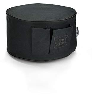 Maverick Gaming Sitzhocker | Fußbank mit Seitentaschen für Controller | Ergonomisches Design | Entertainment Beanbag (schwarz)