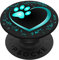 Herz mit Pfote von Hund oder Katze PopSockets mit austauschbarem PopGrip