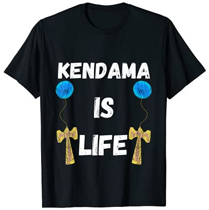 Kendama Ist Leben Holzspielzeug Spiel Geschicklichkeitsspiel T-Shirt