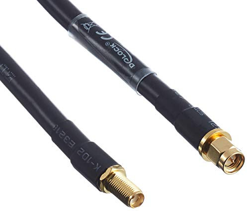 Delock Antennenkabel SMA Stecker zu SMA Buchse LMR/CFD300 2 m Low Loss