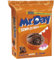 Mr.Day - Muffin Super al Cacao con Ripieno al Cioccolato, Merendina Senza Lattosio e Senza Olio di Palma, Ideali per Colazione, Snack o Merenda, Confezione da 6 Merendine, 300 gr