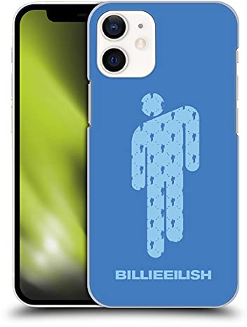 Head Case Designs Officially Licensed Billie Eilish Blohsh Blue Key Art Hard Back Case Compatible With Apple iPhone 12 Mini