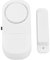 Alarma para puerta, timbre inalámbrico seguridad para el hogar detector de puertas y ventanas, cerradura con defensa antirrobo, accesorios alarmas de home y casa (BLANCA)