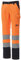Mivaro Damen Warnschutzhose, Warnschutz Arbeitshose, EN ISO 20471 Klasse 2, Größe:S, Farbe:Orange
