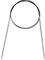 Coopay Rundstricknadeln 100 cm, 3,25 mm Stricknadeln Rundstricknadel Edelstahl Rundstricknadeln mit Flexibel Kabel, Robust Rund Stricknadeln für Decken Stricken & Große Projekte