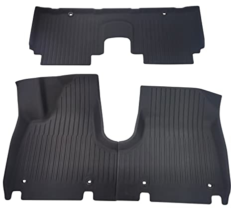 LFOTPP Auto Gummimatten Fussmatte für Hyunda-i Ioniq 5 2022 2023, 3D XPE Allwetter Antirutsch Fußmatten Geruchsfrei Antifouling und Hohe Temperatur, Ioniq 5 Original Zubehör