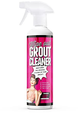 Wipeout - Grout Cleaner Spray | Ready To Use Tile Grouting Cleaner | Removes Stubborn Dirt & Stains Between Tiled Walls and Floors - 500ml