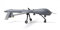 NUOTIE MQ-1B Predator Drohne 1/72 Metall-Flugzeug-Modellbausätze mit Ständer CAFB 432nd Wing DieCast-Legierung Kampfflugzeug-Modell Vorgefertigte Militärflugzeug-Sammlung