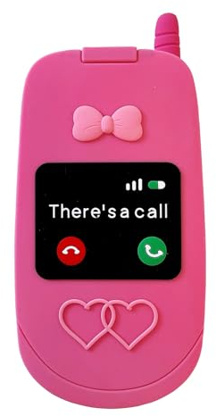 YAKVOOK Kawaii 3D Silicone Retro Mirror Fun Cute Soft Rubber Shockproof Protective Case for iPhone 12 Pro Max