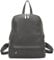 Woodland Leathers Women's Fashion Small Backpack, Womens Backpack With Anti Theft Zipper, Waterproof Faux Leather Back Pack Womens, 13 Tablet And Laptop Fashion Backpacks For Women (Grey)