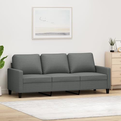 Rantry 3-Sitzer-Sofa, hellgrau, 180 cm, aus Stoff, Gartenmöbel, Schlafsofa, Wohnzimmer, Sofa, Außensofa, Wohnzimmer, Terrasse, Außeneinrichtung, K
