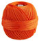 Elisa Häkelgarn Filethäkelgarn Stärke 5, 50 g/200 m LL, 100% Baumwolle gekämmt, mercerisiert, gasiert, NS 1,75-2,0mm, (8535 orange)
