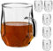 KADAX Bicchieri da tè da 320 ml, bicchieri da acqua con manico, bicchieri in vetro, bicchieri da succo, set di bicchieri per tè, caffè, acqua, bevande, tè freddo, succo di frutta, bicchieri da caffè