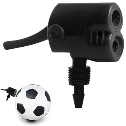 Genérico Boquilla de Bomba de Aire - Accesorio para inflador de Doble Uso a Prueba de Fugas | Piezas de Bomba de Aire para automóviles, balones de fútbol, Voleibol, Motocicletas y Bicicletas | Bomb