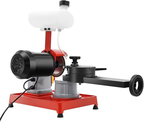 Sägeblatt Schärfgerät 370 W, Kreissägeblatt Schärfgerät für Sägeblätter mit einem Durchmesser von 80 bis 700 mm für Sägeblätter Kunststoff Holz, Einstellwinkel: 80° links 30° rechts