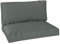 Outsunny Palettenkissen 2er Set Abnehmbar Sitzkissen Palettenpolster mit Rückenlehne Outdoor Kissen Palettenauflagen für Europaletten Palettensofa Palettenmöbel 120 x 80 x 20 cm Dunkelgrau