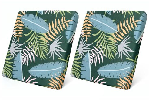 SHANNA Stretch Sofa Sitzkissenbezüge rutschfest Sofabezug: Bedruckte 2-Sitzer wasserdichte Couchkissenbezüge Hoch Dehnbar Outdoor-Kissen Sofabezug rutschfest Waschbarer für Haustiere (Muster-1)