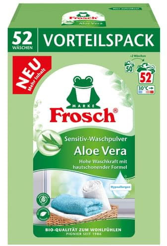 Frosch Aloe Vera Sensitiv-Waschpulver 3,432 kg