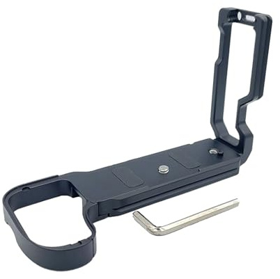 SZZCNOX Z8 L-shaped Handgrip for Nikon Z8, Metal Mounting Baseplate L Bracket with Handle for Nikon Z8 Micro SLR Camera, Quick-Release Plate for Arca, Supports Horizontal & Vertical Shooting (Black)