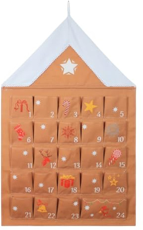 Weihnachts-Countdown-Taschen 24 Tage Aufbewahrungsbeutel Dekoration