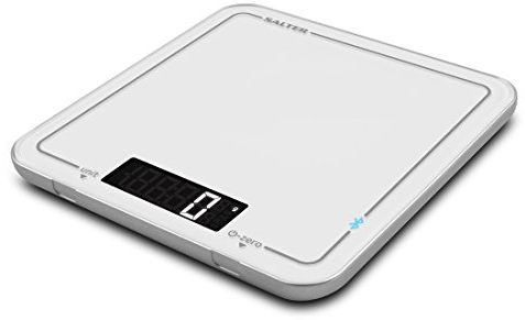 Salter Cook Pro Bluetooth Kitchen Scale, White