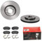 2 Bremsscheiben belüftet 300 mm + Bremsbeläge Vorne von Brembo Innenbelüftet (1420-53905) Bremsensatz Bremsanlage Bremsen-Kit,Bremsenset, Bremsscheiben, Bremsbeläge, Bremsen-Set, Beläge, Bremsbelag,