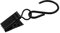 Coideal Metal Curtain Clips Hooks, 40 Pcs Multifunction Gutter Hanging Clips for Awning Xmas String Lights, Indoor Christmas Decoration (Black)