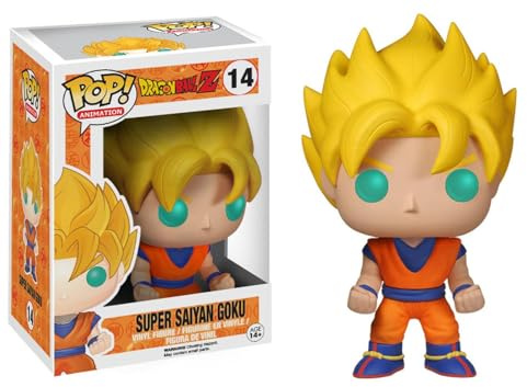 Funko Dragon Ball Z - Super Saiyan Goku Vinyl Figure 14 Unisex Pop! Standard Vinilo
