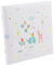 goldbuch 15 469 Babyalbum Animal Parade, Babybuch 30 x 31 x 4 cm, Fotoalbum mit 58 weißen Blankoseiten und 4 illustrierten Seiten, Einband Kunstdruck mit Silberprägung, Album Unisex, Foto Buch Weiß
