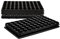 BigDean 4X Anzuchtplatte Pro 60 Pflanzlöcher Ø 4,7 cm & Untersetzer Pflanzschale Anzuchtschale Topfplatte 53 x 31 cm
