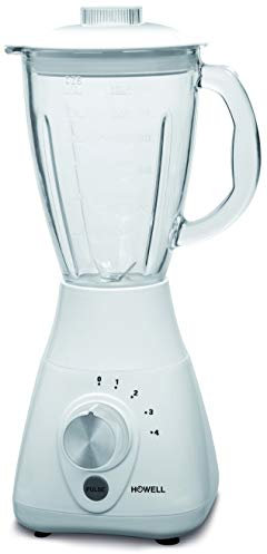 HO.FM6019- Frullatore Howell 600 watt con bicchiere in vetro 1,5 litri