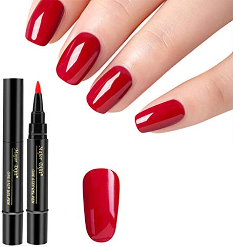 AILIEEE Gel Nail Polishes 1 Pc 3 in 1 Step Nail Gel Painting Varnish Pen One Step Nail to Use UV Gel 5ml Pastel Gel Nail Polish