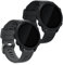kwmobile 2X Sportarmband kompatibel mit Garmin Forerunner 55 Armband - Fitnesstracker Band Set aus TPU Silikon