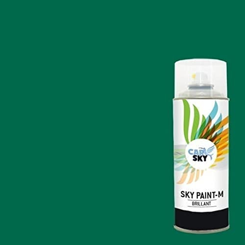 CARSKY Bombe de peinture RAL Vert Turquoise 6016 finition brillante 400ml