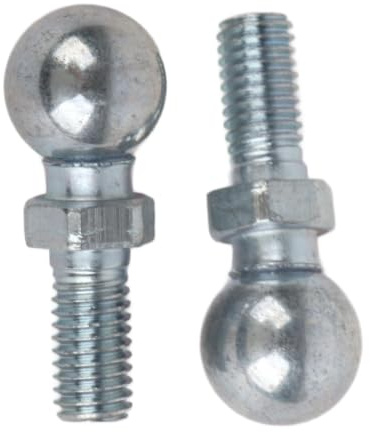 8 Mm Kugelbolzen verstärkte kugelzapfen für gasdruckfeder m8, 2 Stück Auto Eisen Kugelbolzen Bolzen M8 für Gasdruckfedern Kugelkopfhaube