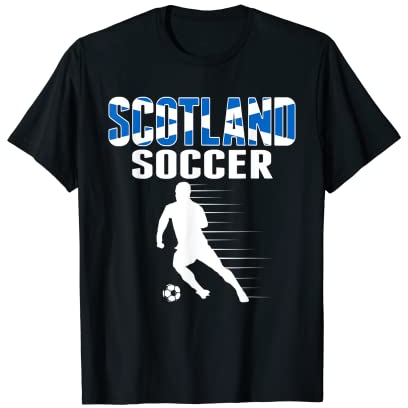 Schottland-Fußball-Fans Trikot – schottische Fußball-Fans T-Shirt