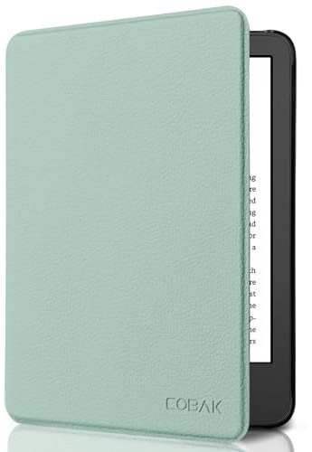 CoBak Case for All New 6 Inch Kindle 2024 and 2022 (11 Generation) - PU Leather Smart Cover, Auto Sleep and Wake, Premium Protective Case for Kindle Basic