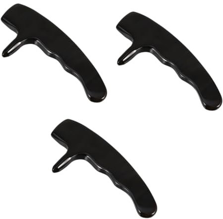 Beaupretty 3stücke Horn Scraping Plate Handpolierter Für Füße Rücken Und Körper Tragbarer Hornschaber Für Entspannende Massage Und Schmerzlinderung