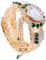 Yardenfun 1stück Damen Armbanduhr Mit Legierung Und Quarzwerk Stilvolles Armband Für Uhr Mit Einzigartigem Design Für Alltag Und Besondere Anlässe