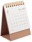 Parliky Schreibtisch-memo-kalender 2021 Papierplaner Vintage-stil Groß Spiralbindung Platzsparend Und Stilvoll