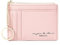 Lafefe Portefeuille Femme, Petit Porte Monnaie Femme, Femme Cuir Portefeuilles et Porte-Cartes Femme, Porte Carte Bancaire, avec Fermeture éclair, contenir Jusqu’à 8 Cartes, Minimaliste, Rose